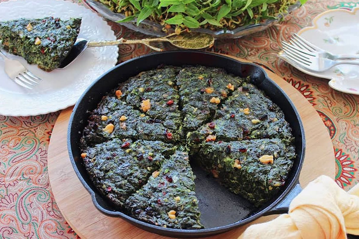 سبزی کوکو شمالی چیست