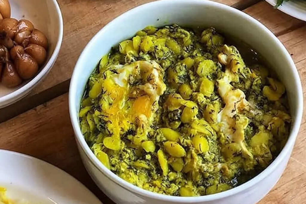 طرز تهیه باقالی خورشت رشتی