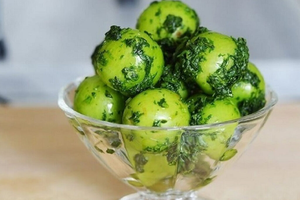 گوجه سبز و درار